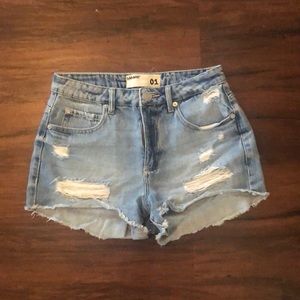 Jean shorts